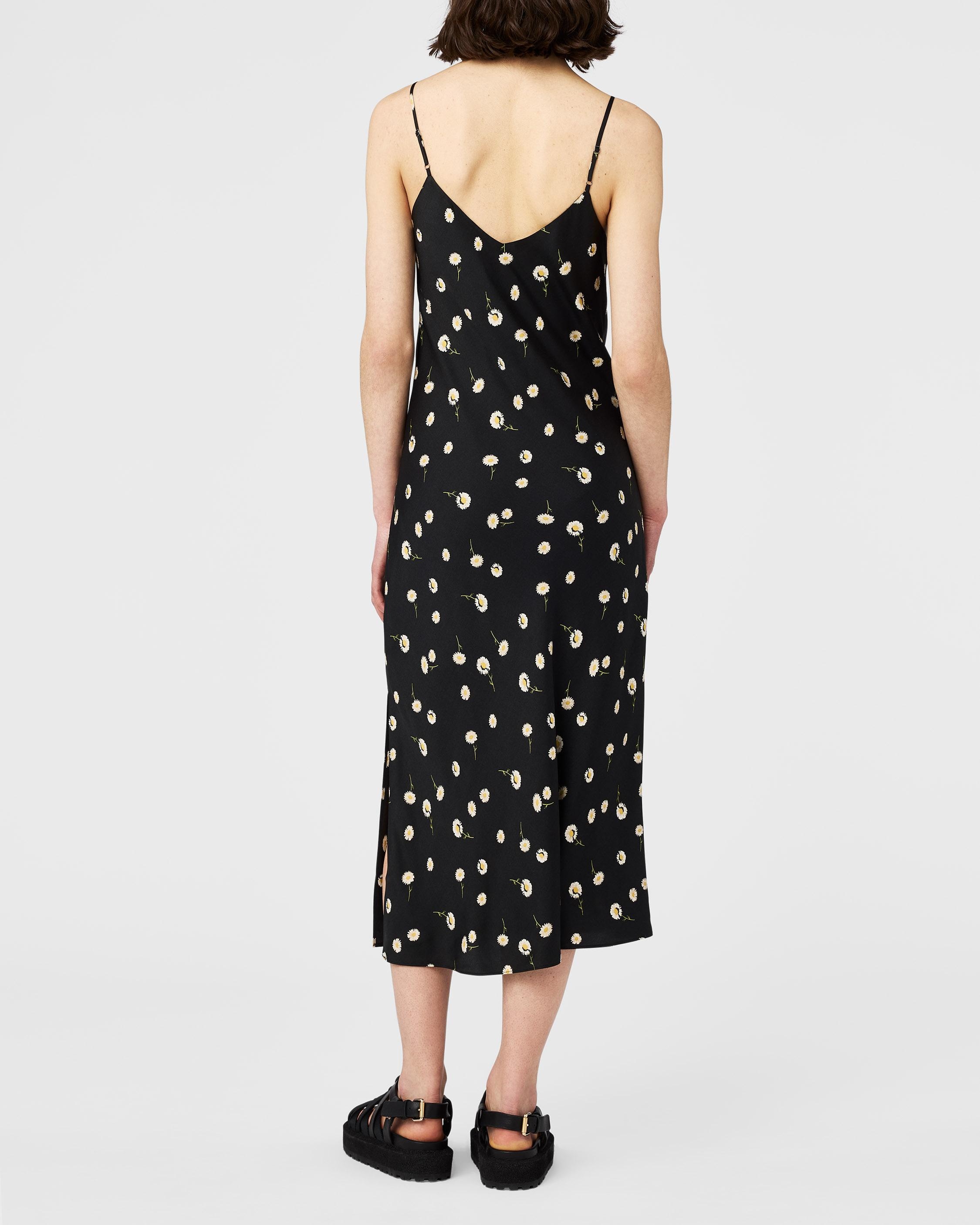 Mallory Floral Slip Midi Dress
Silk Rayon Dress - 3