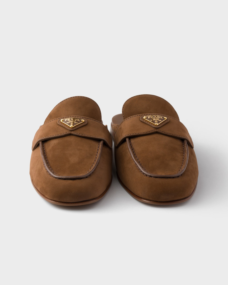 Nubuck mules 6