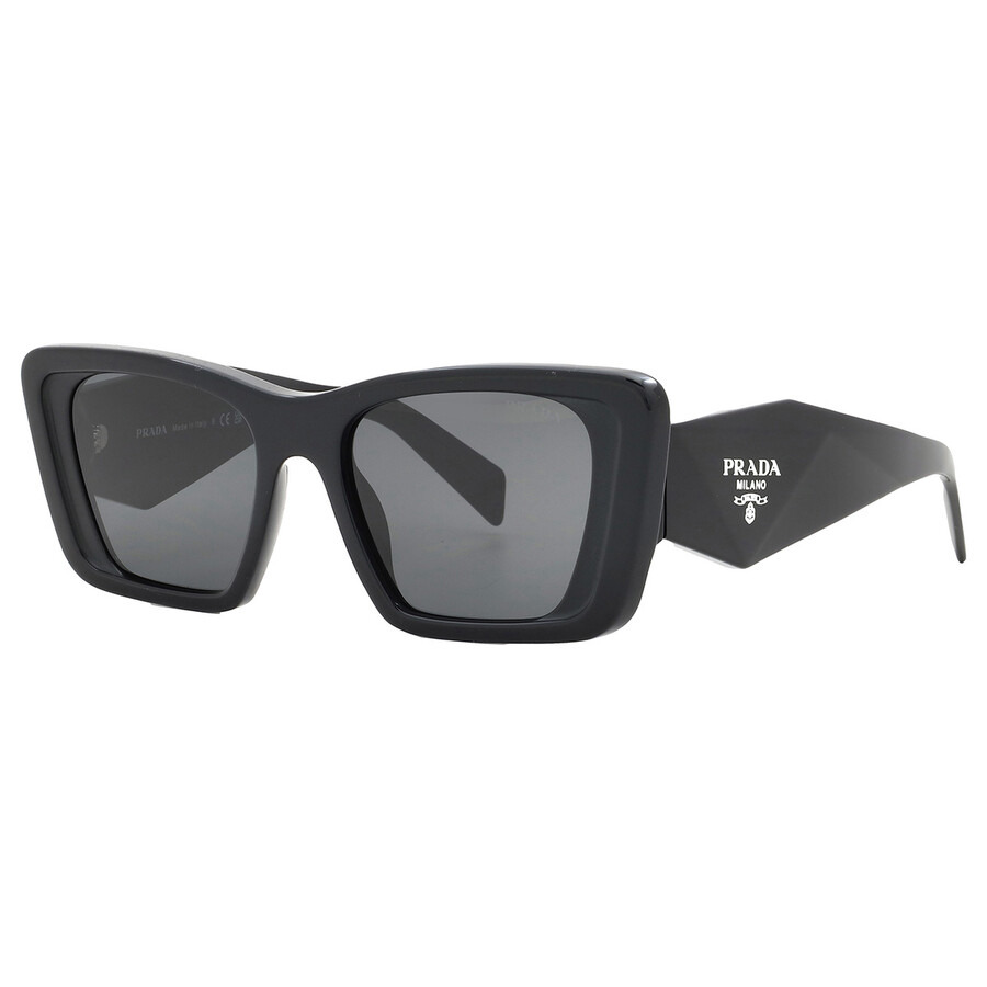 Prada Dark Grey Butterfly Ladies Sunglasses PR 08YS 1AB5S0 51 - 3
