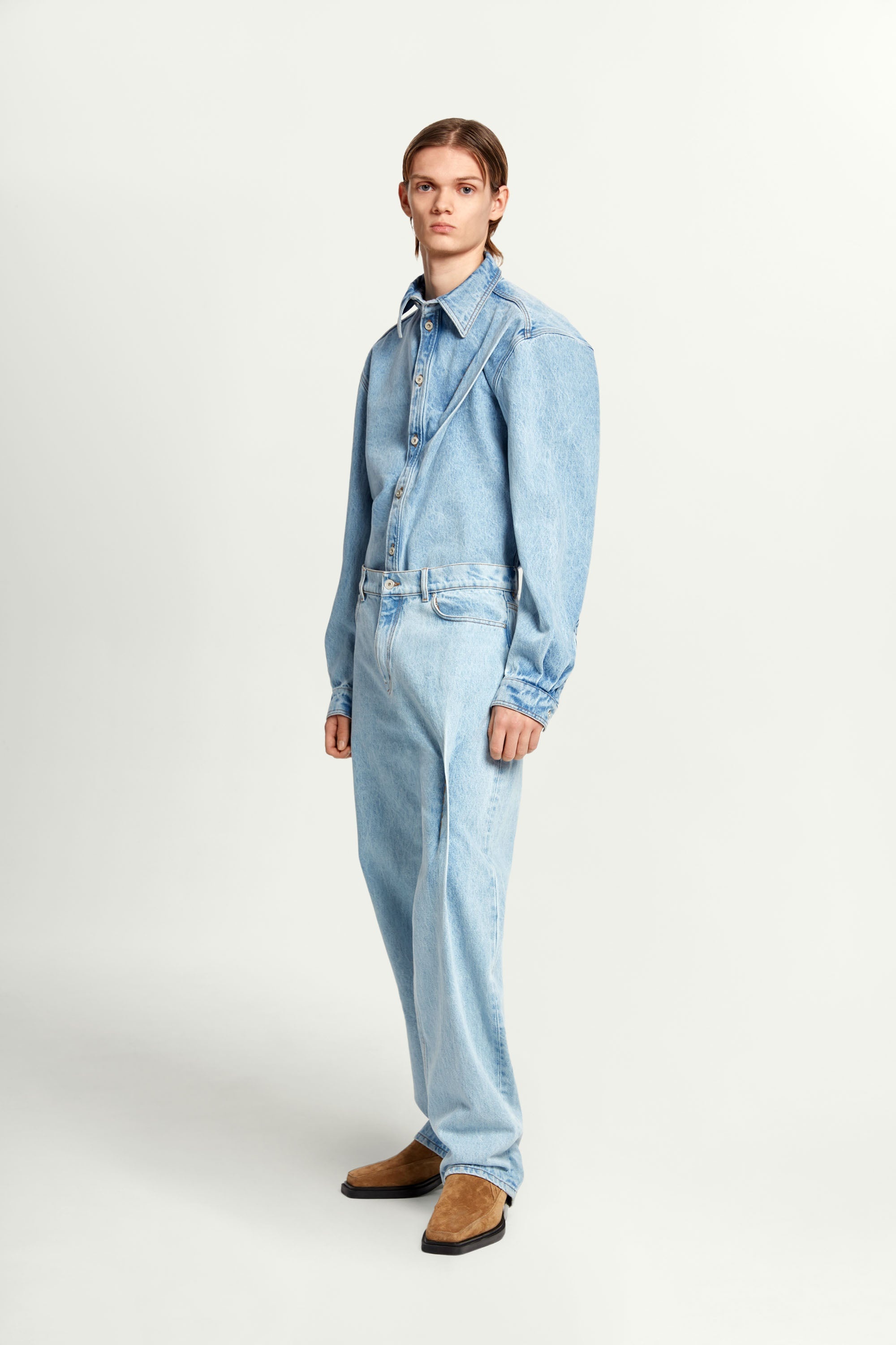 Pinched Logo Jeans - 5
