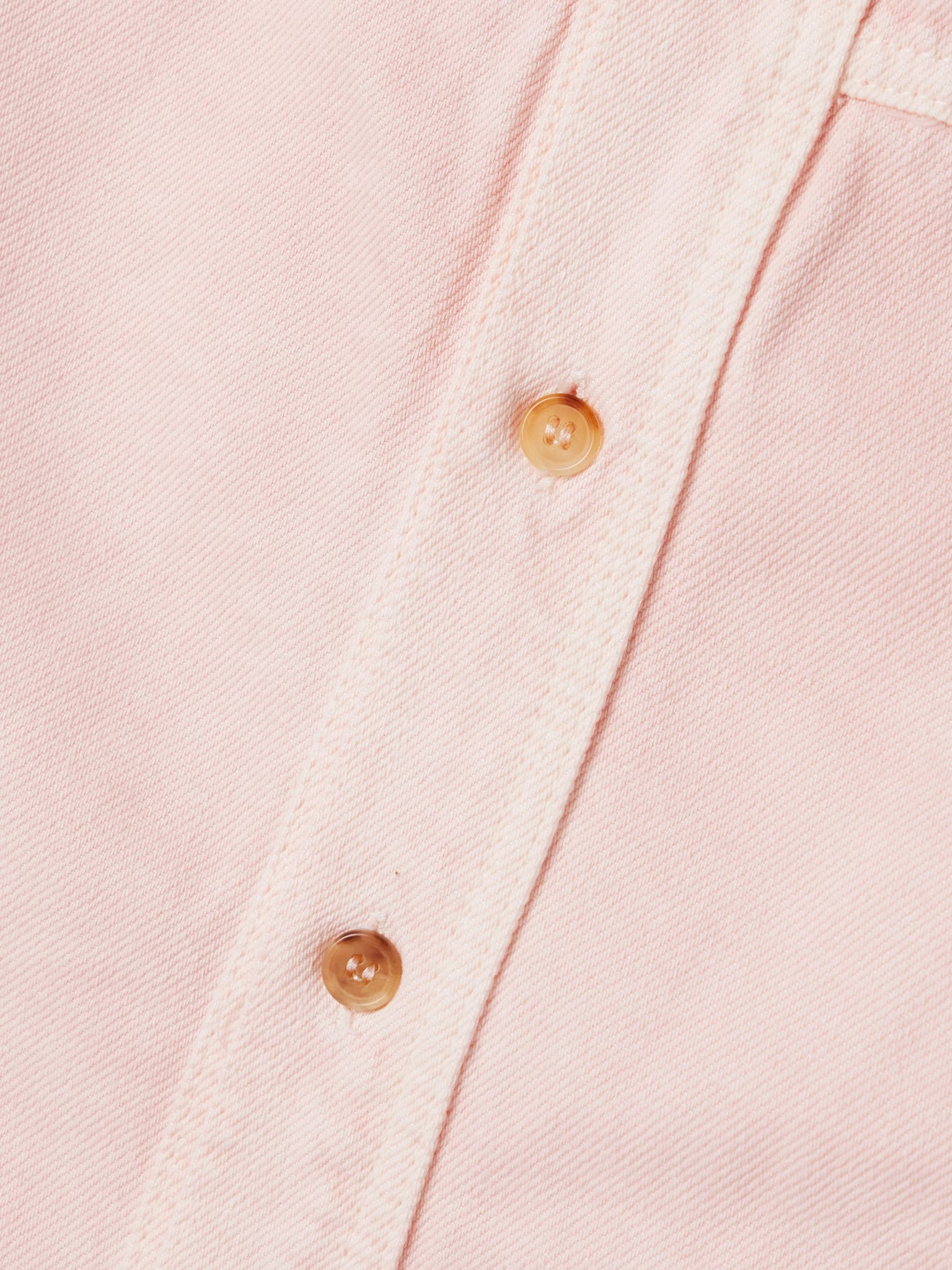 Lee Dive paneled denim shirt Pink - 4