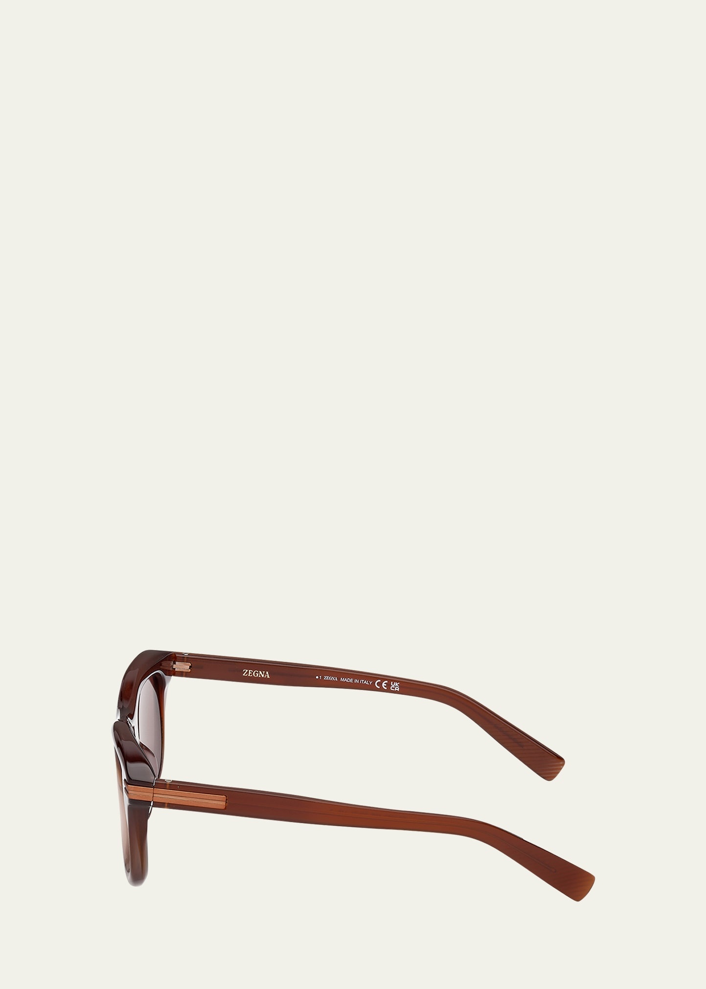 Men's Acetate Square Sunglasses - 4