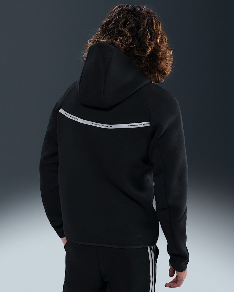 Nike Nike Tech Men's Full-Zip Fleece Windrunner Jacket with Reflective Accents outlook