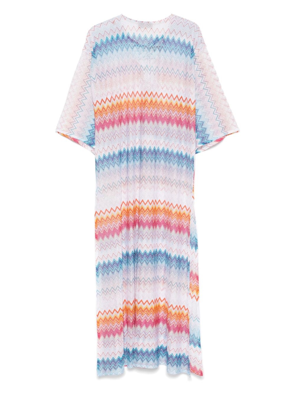 zigzag lamé maxi dress - 2