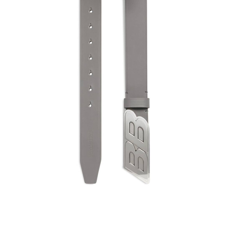 Men's Moto Logo Belt  in Dark Grey 1