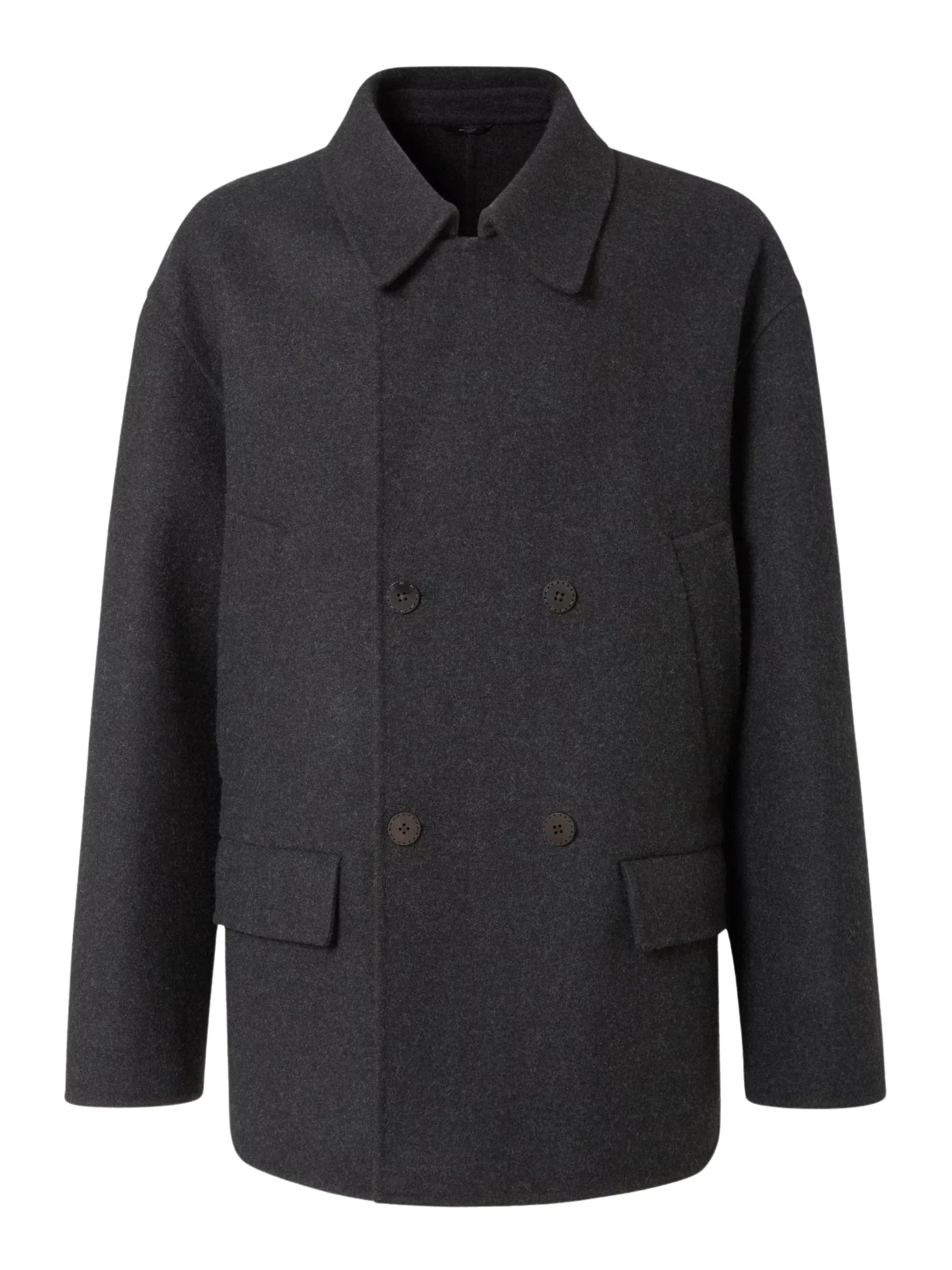 Fendi Men Double-Breasted Coat - 1