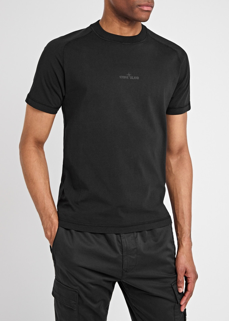 Stone Island Stone Island Logo-printed Cotton T-shirt outlook