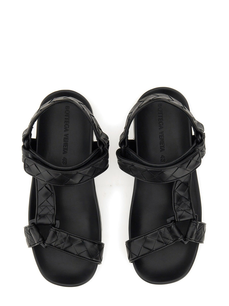 Bottega Veneta Men Leather Sandal - 5