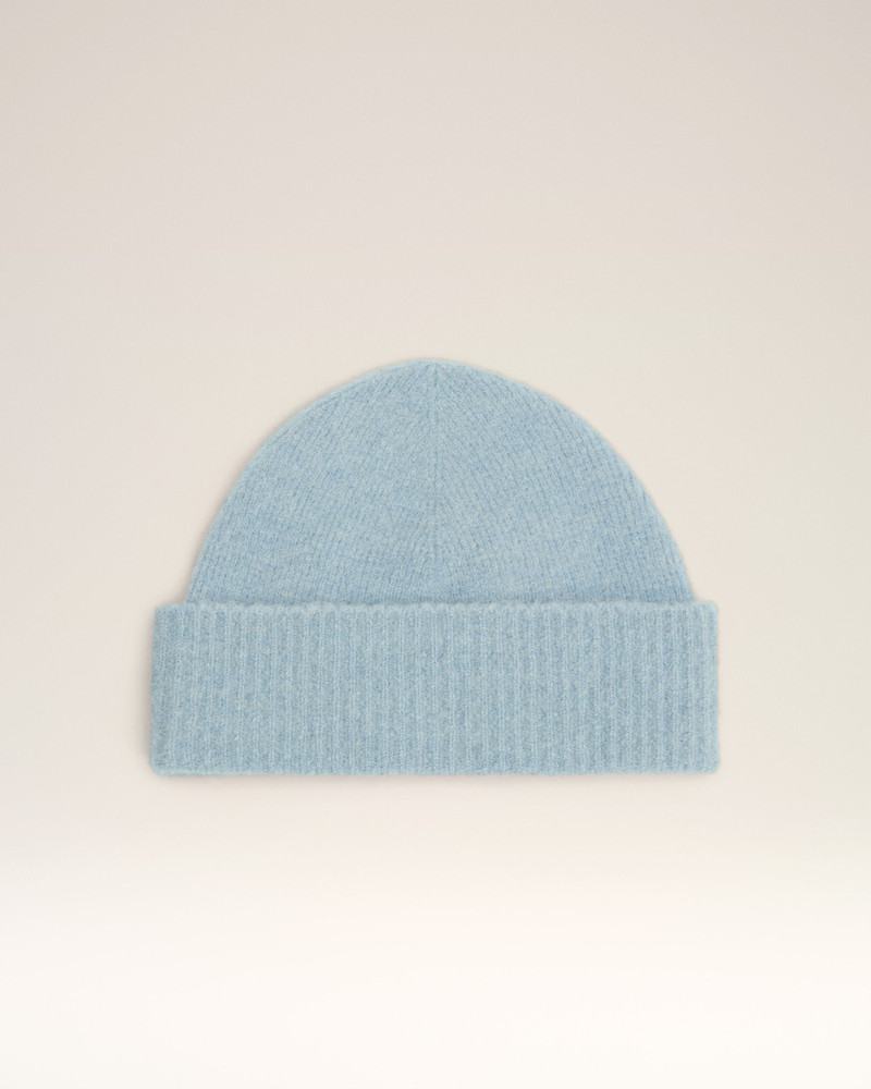 BLUE ALPACA STRIPED AMI DE COEUR BEANIE 4