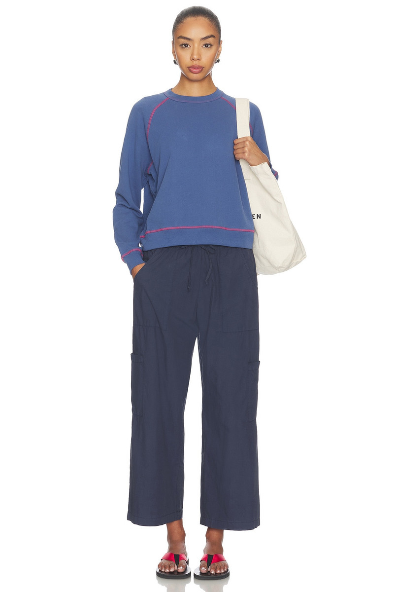 The Eco-terry Contrast Stitch Sweatshirt 4