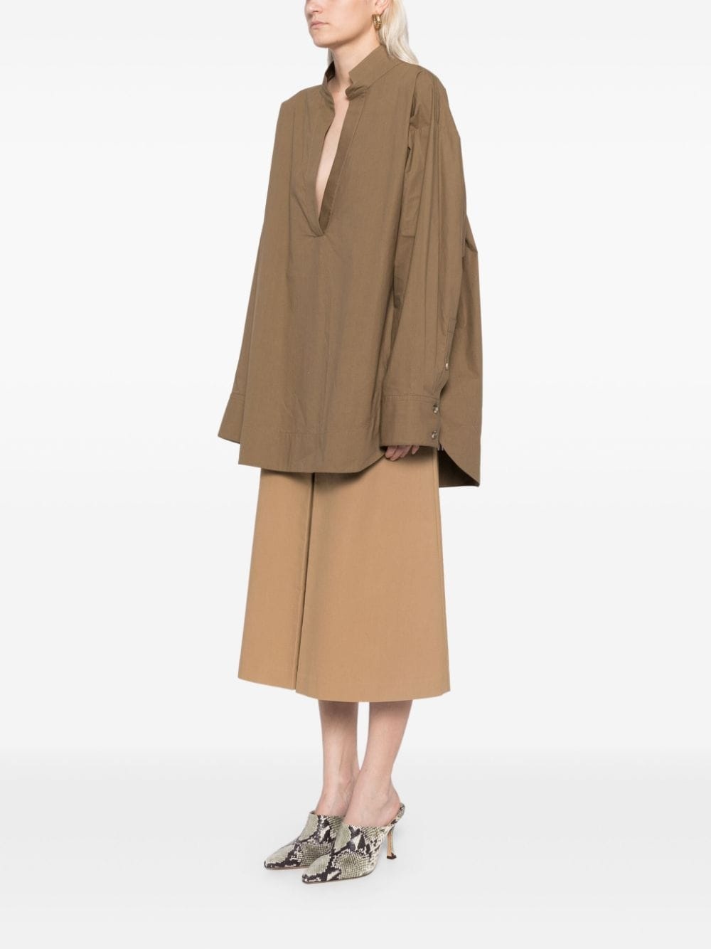 KHAITE 'Tito' blouse | julianfashion | REVERSIBLE
