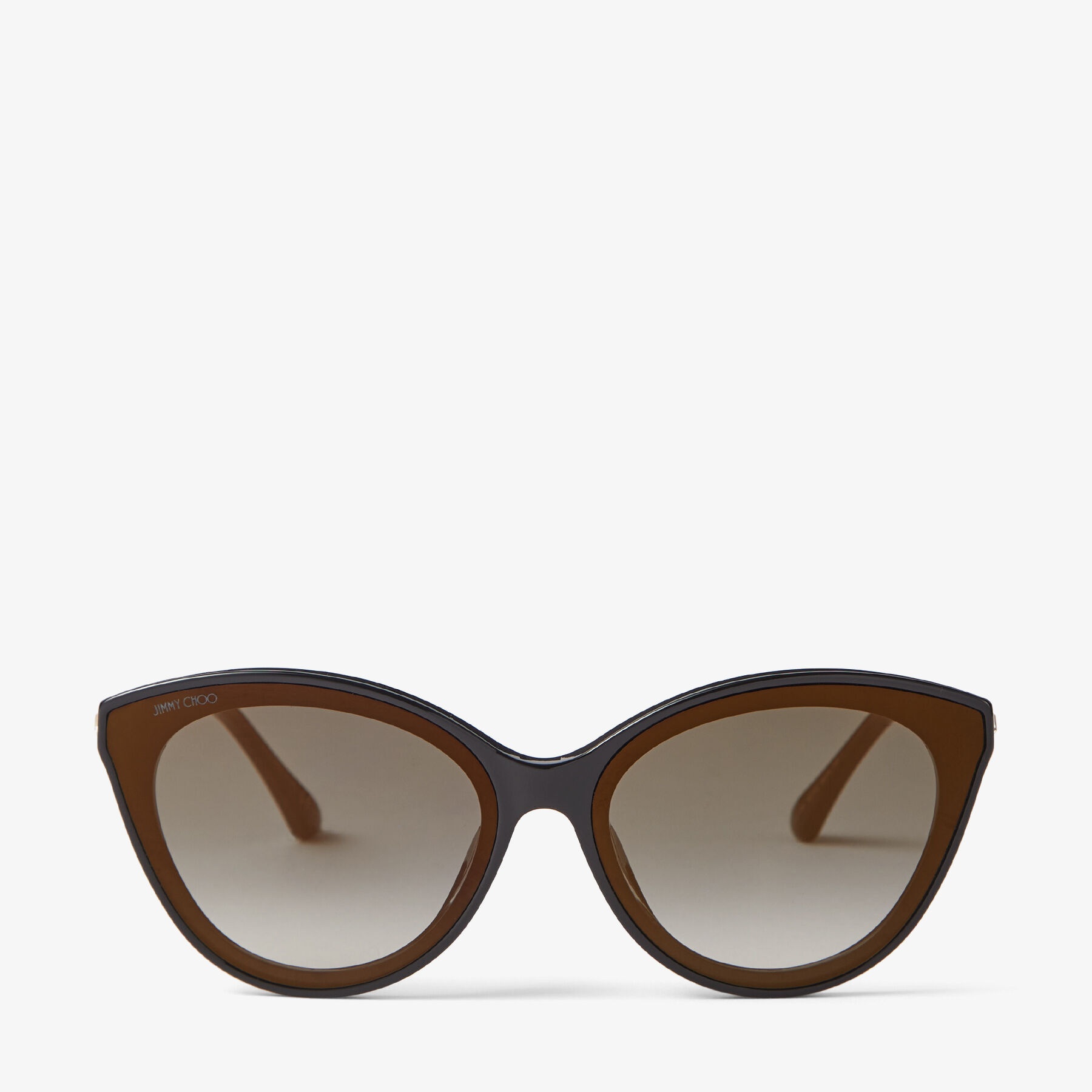 Vic
Black Square-Frame Sunglasses with Swarovski Crystals - 1