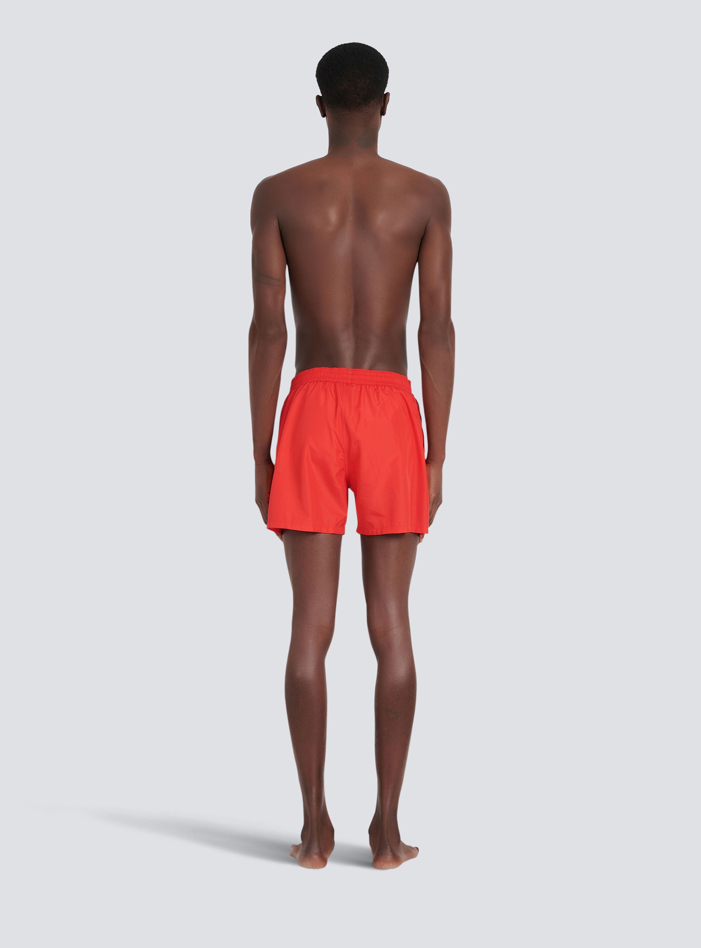 Balmain logo swim shorts - 4