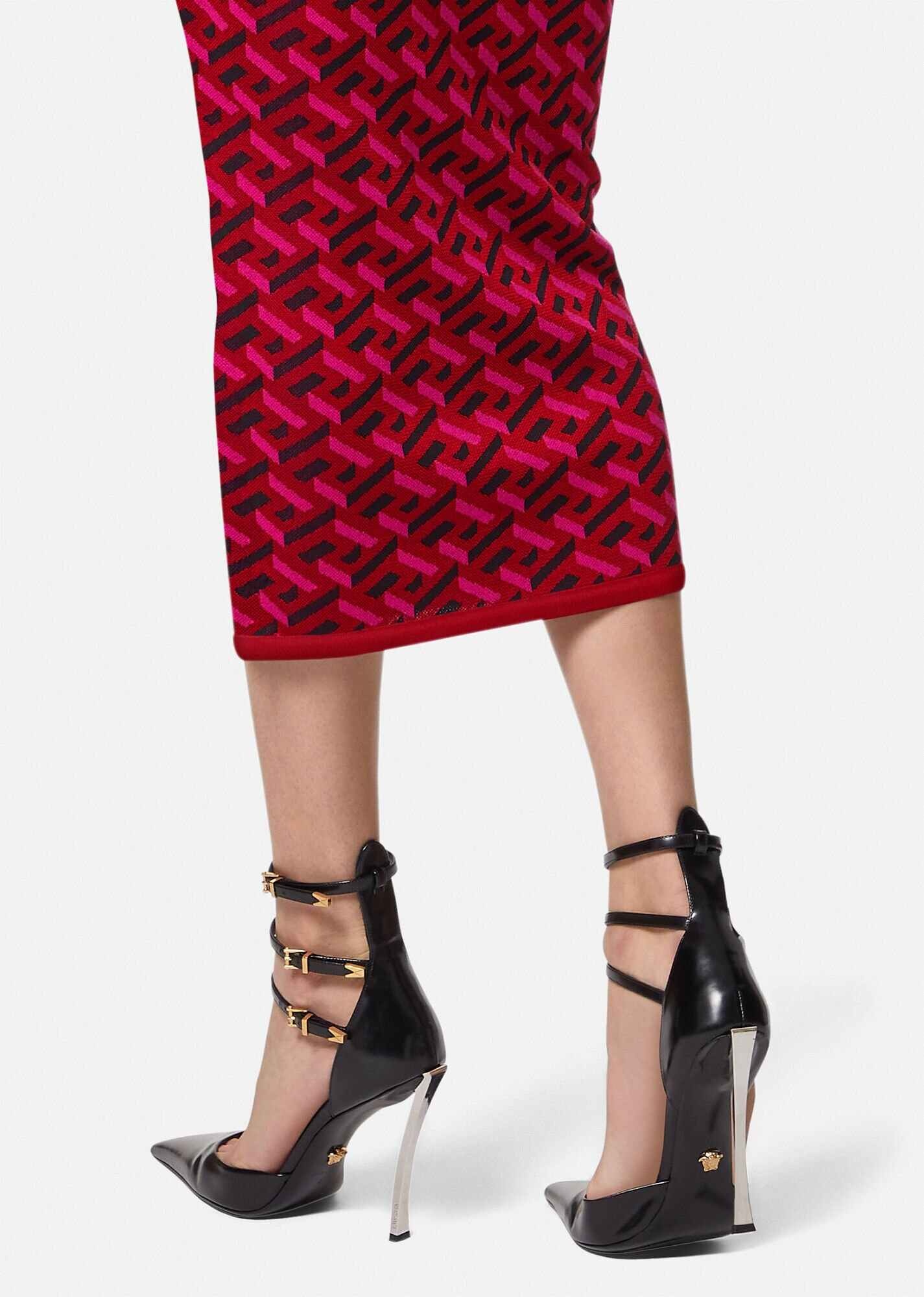 La Greca Jacquard Midi Skirt - 5