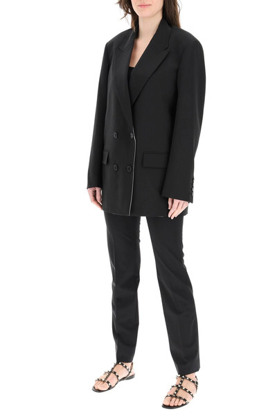 Valentino DOUBLE-BREASTED WOOL BLAZER outlook