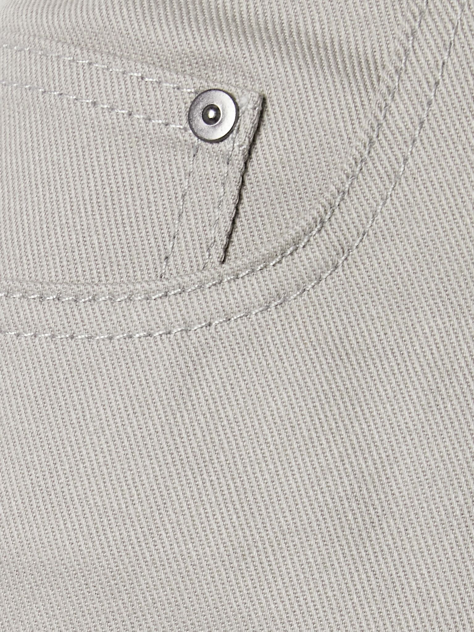 Organic denim shorts Light gray - 5