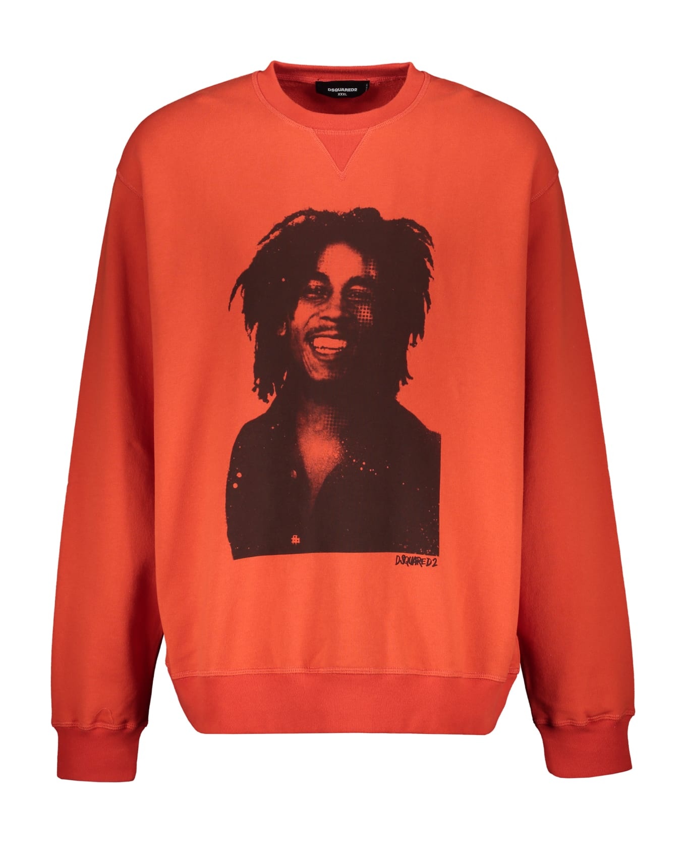 Printed Cotton Sweatshirt - 1