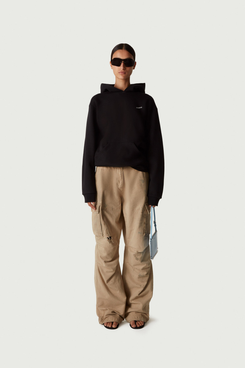 Canvas Wide Leg Cargo Pants 4