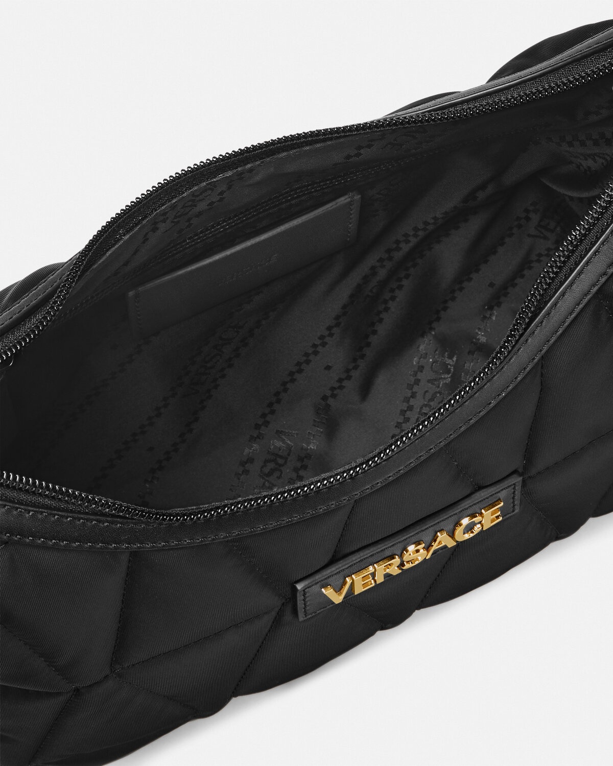 Versace Myth Quilted Hobo Messenger Bag - 4