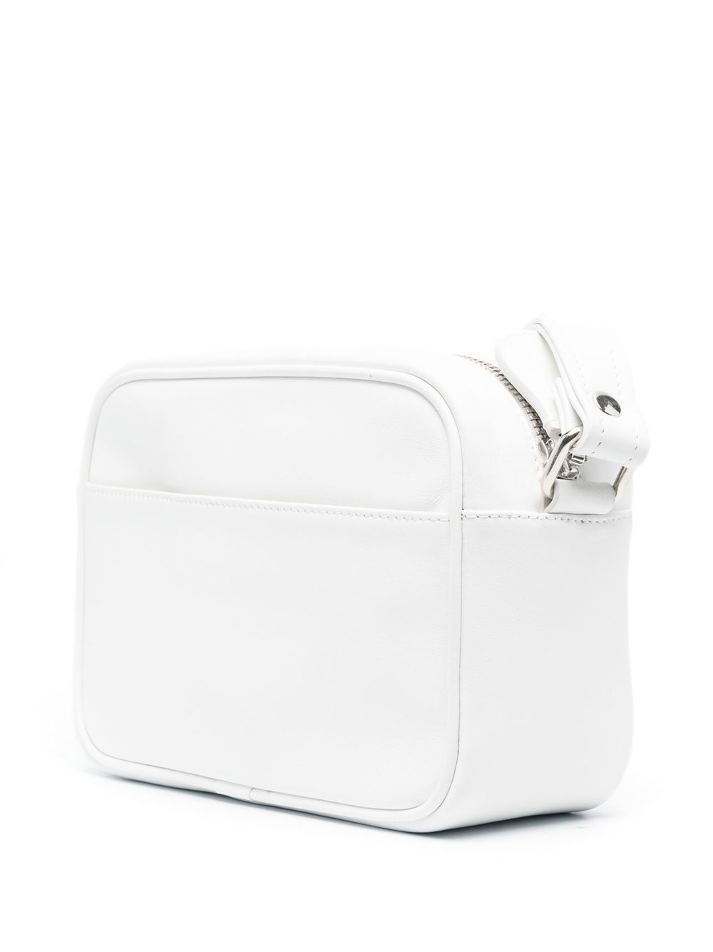 logo-patch leather camera bag - 3
