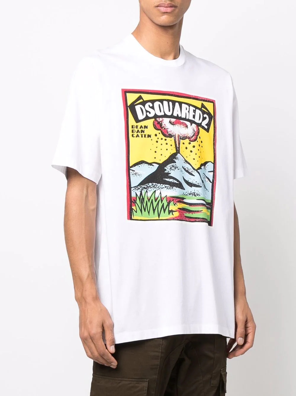 graphic-print cotton T-shirt - 3