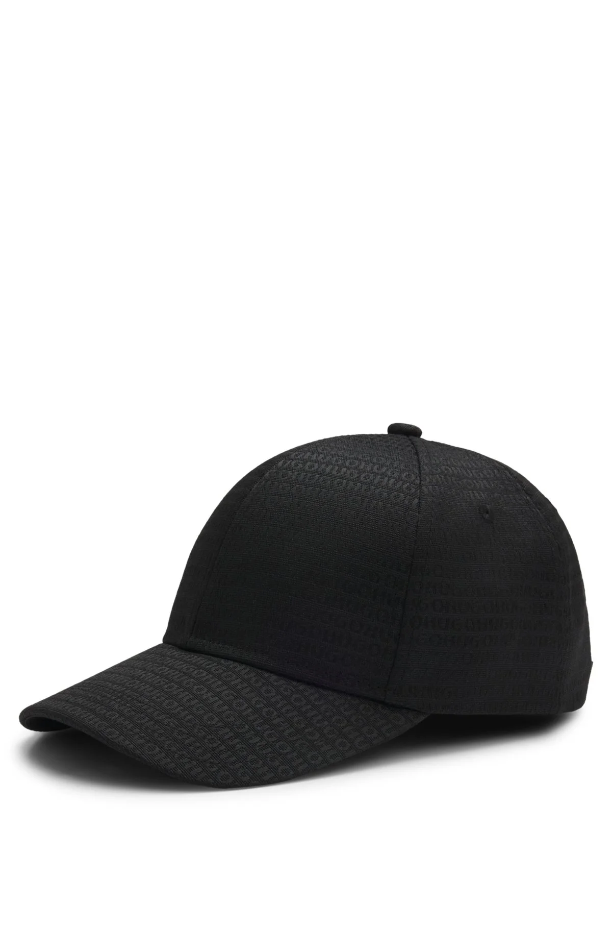 CAP WITH ALL-OVER LOGO JACQUARD - 1
