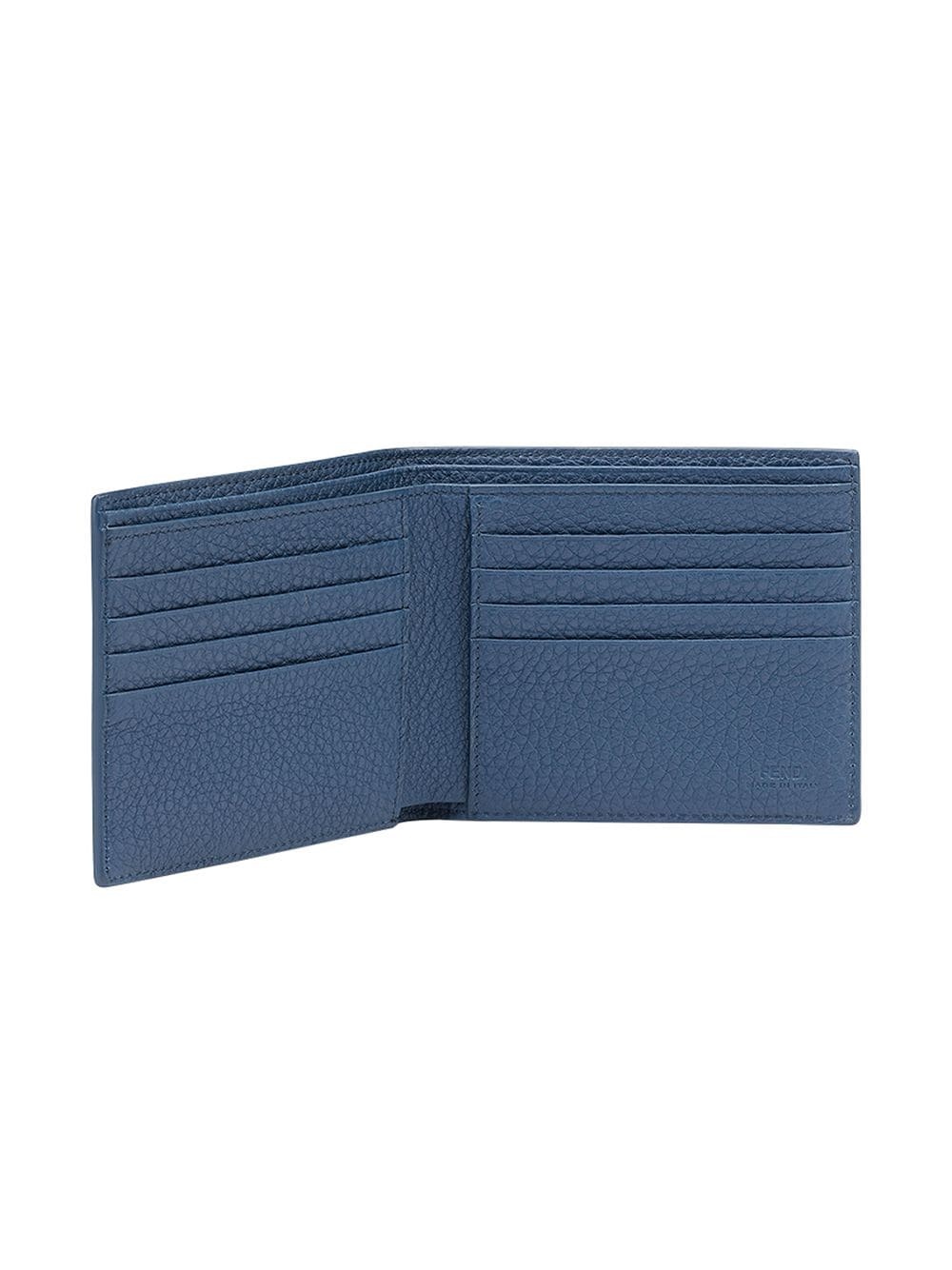 logo patch bi-fold wallet - 3