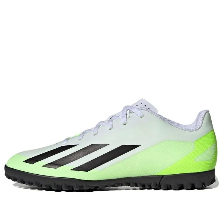 adidas X Crazyfast.4 TF 'White Lucid Lemon Black' IE1583 - 1