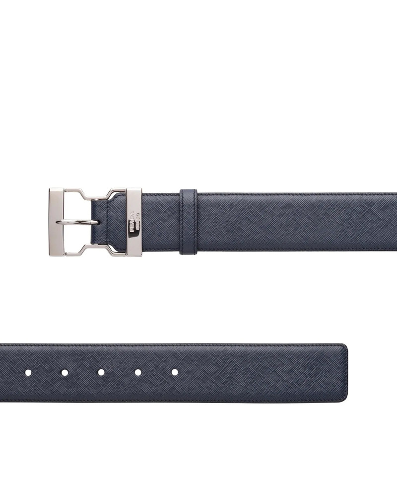 Saffiano Leather Belt 3