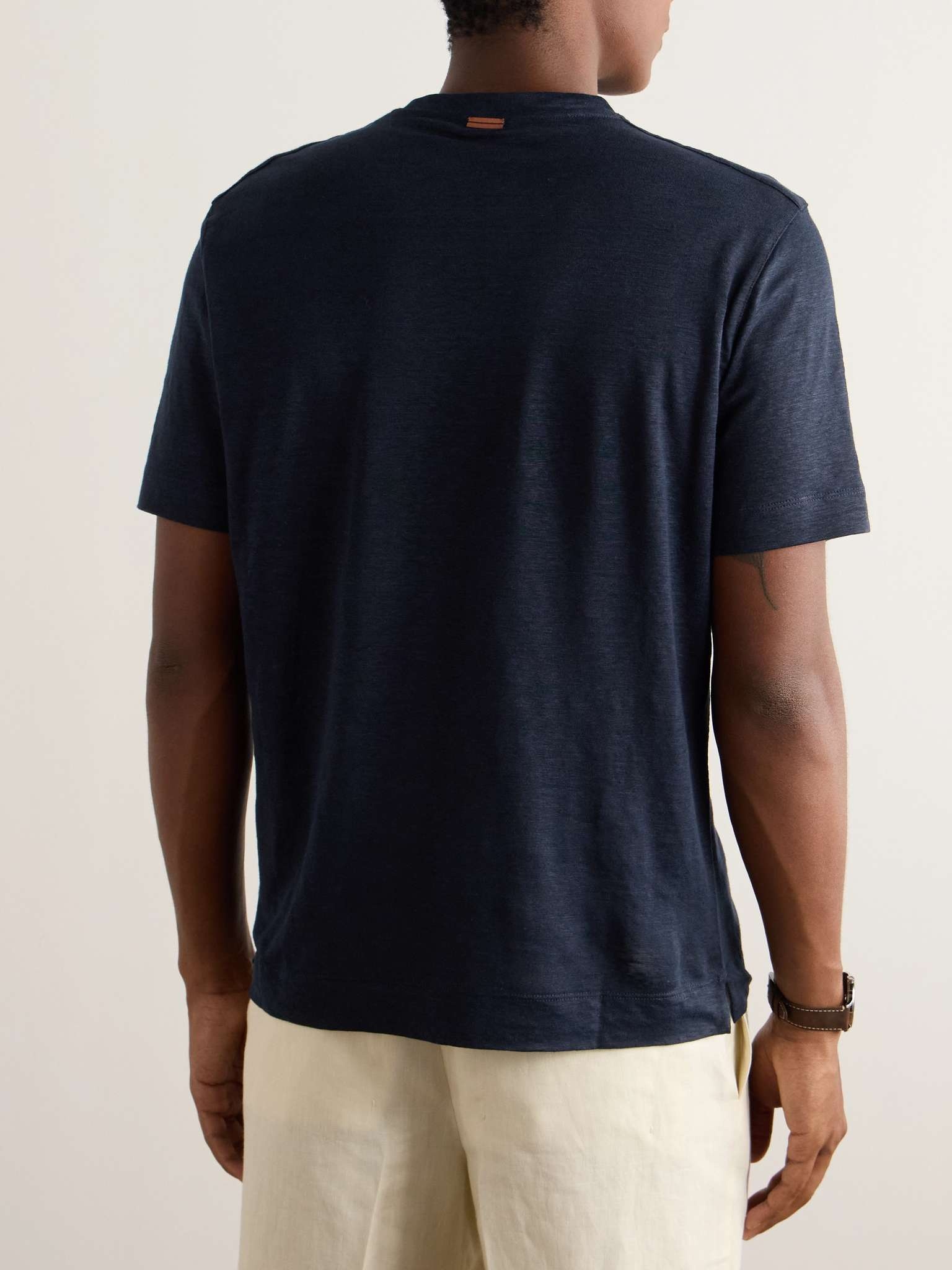 Linen-Jersey T-Shirt - 3