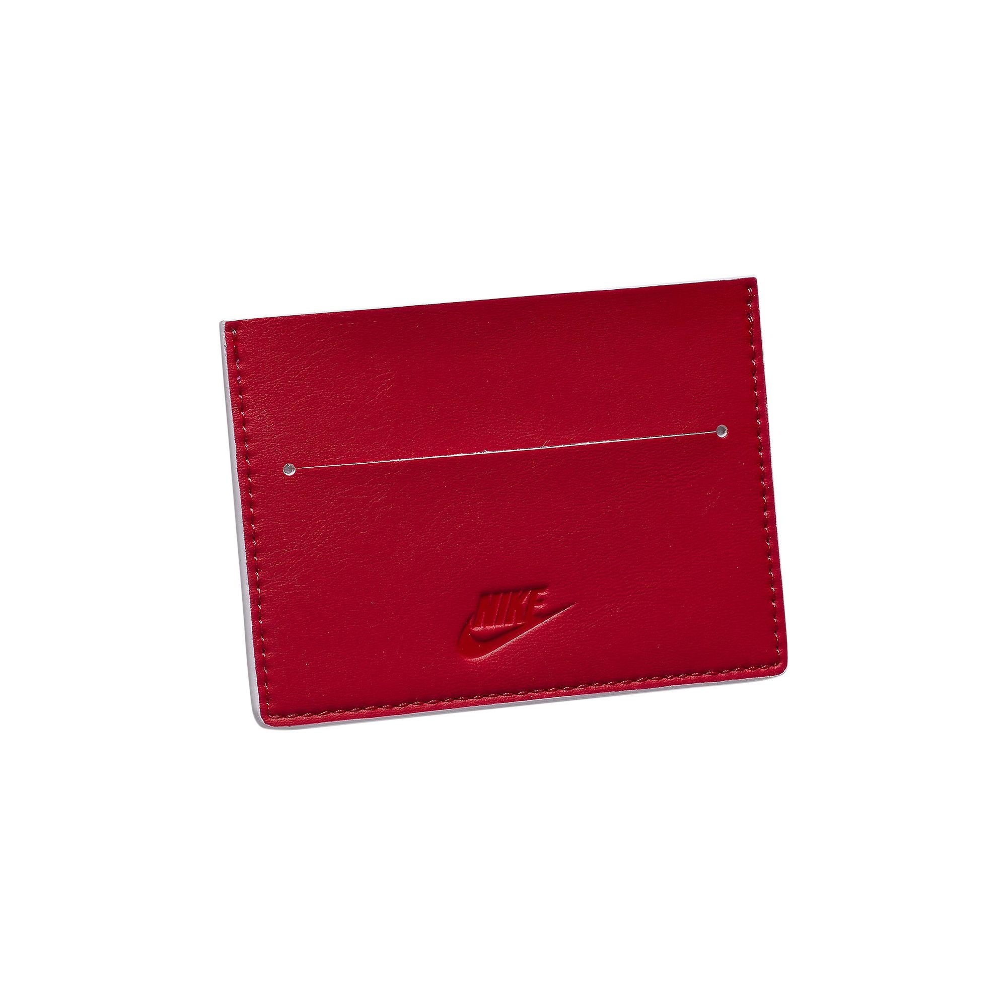 Nike Icon Air Force 1 Card Wallet 'White/Red' - 2