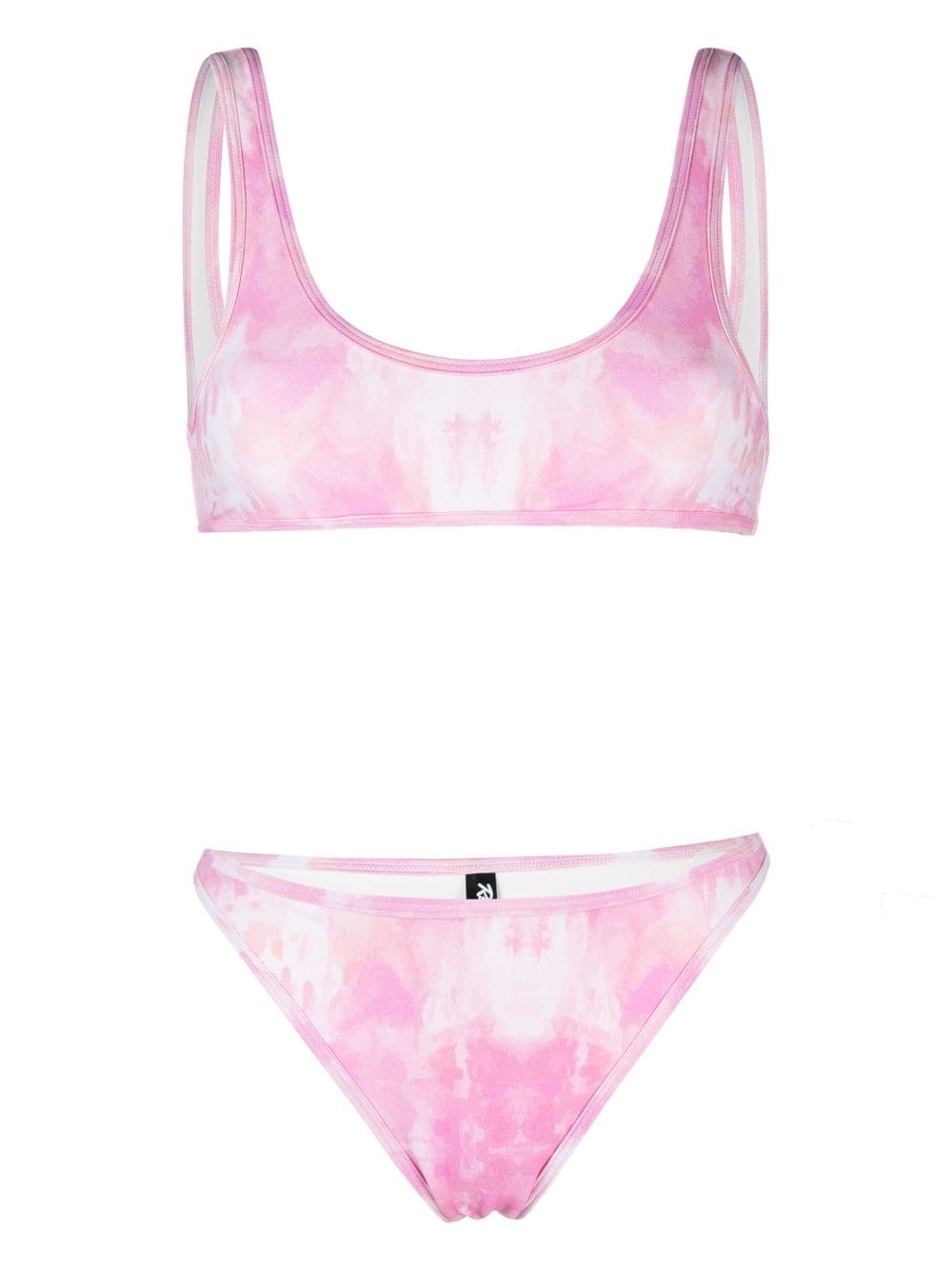 Ginny tie dye-print bikini - 1