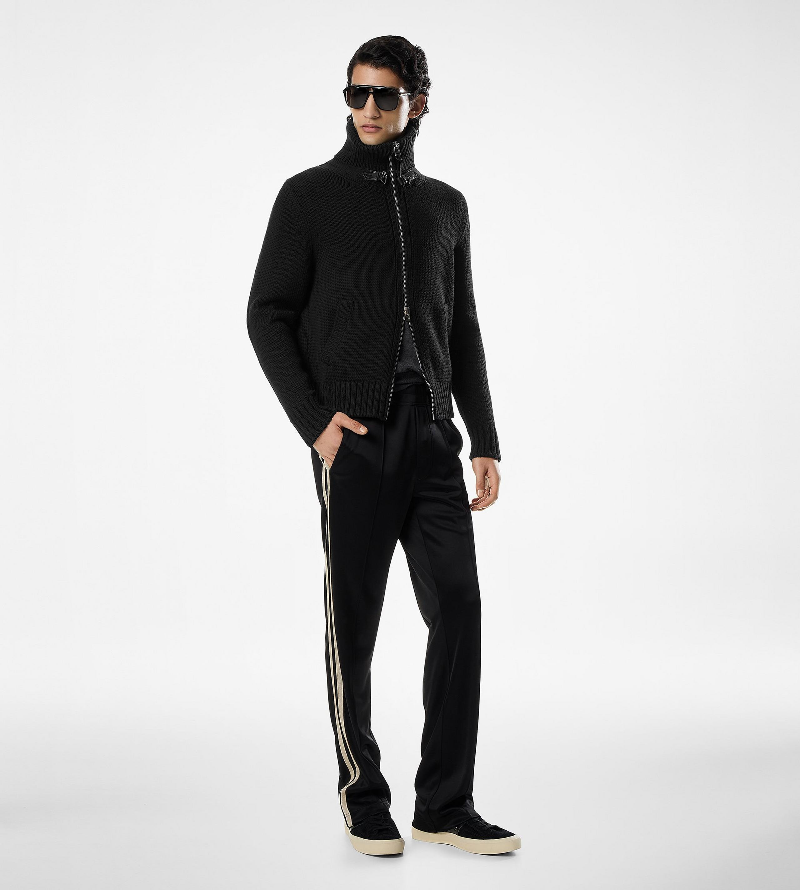 MERINO WOOL ZIP THROUGH - 2