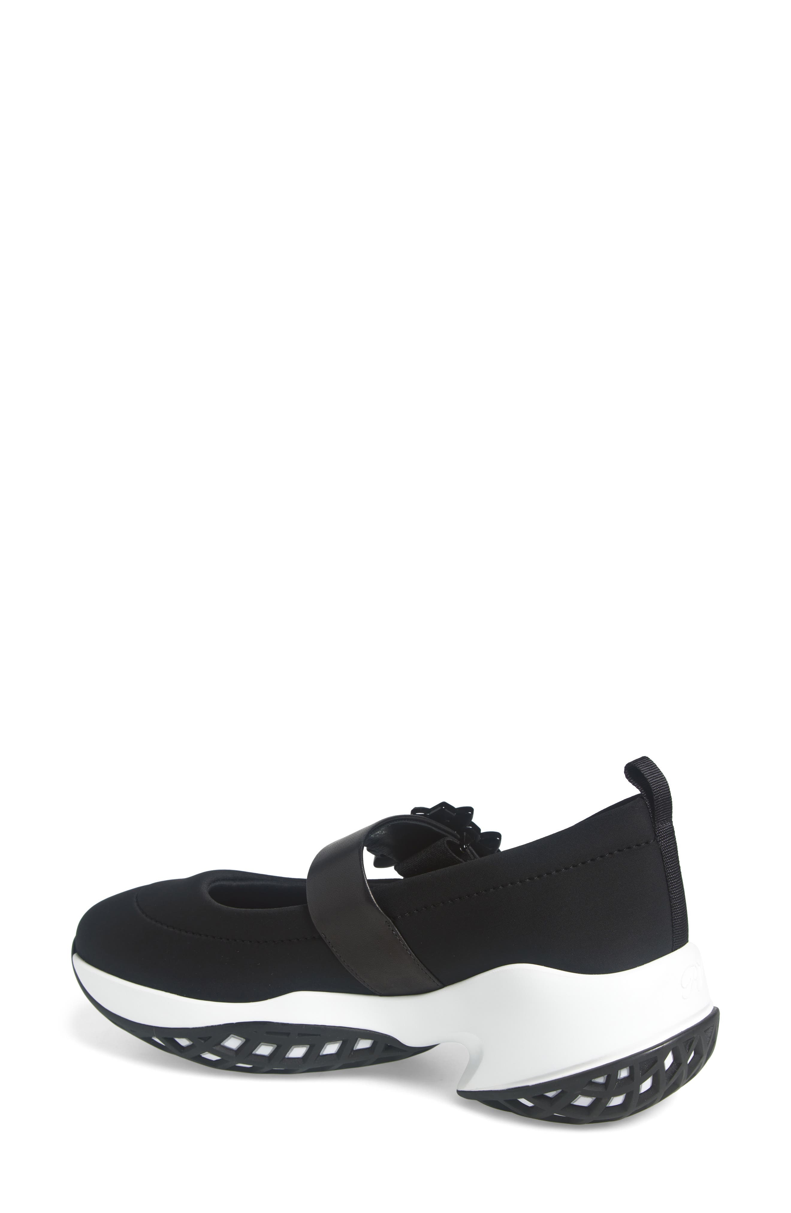 Roger Vivier Viv Run Strass Mary Jane Sneaker in Nero at Nordstrom - 2