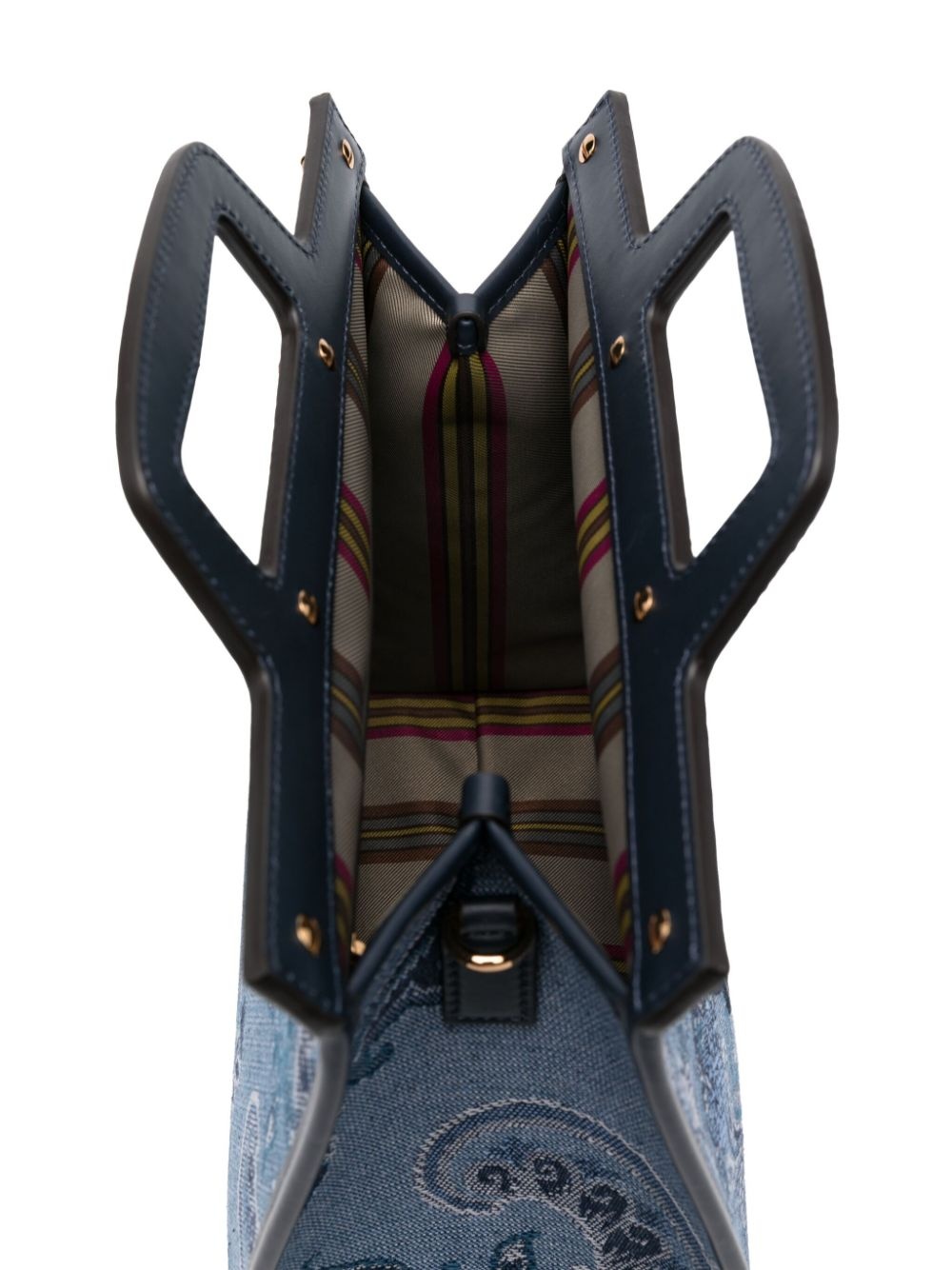 Pegaso-motif tote bag - 5