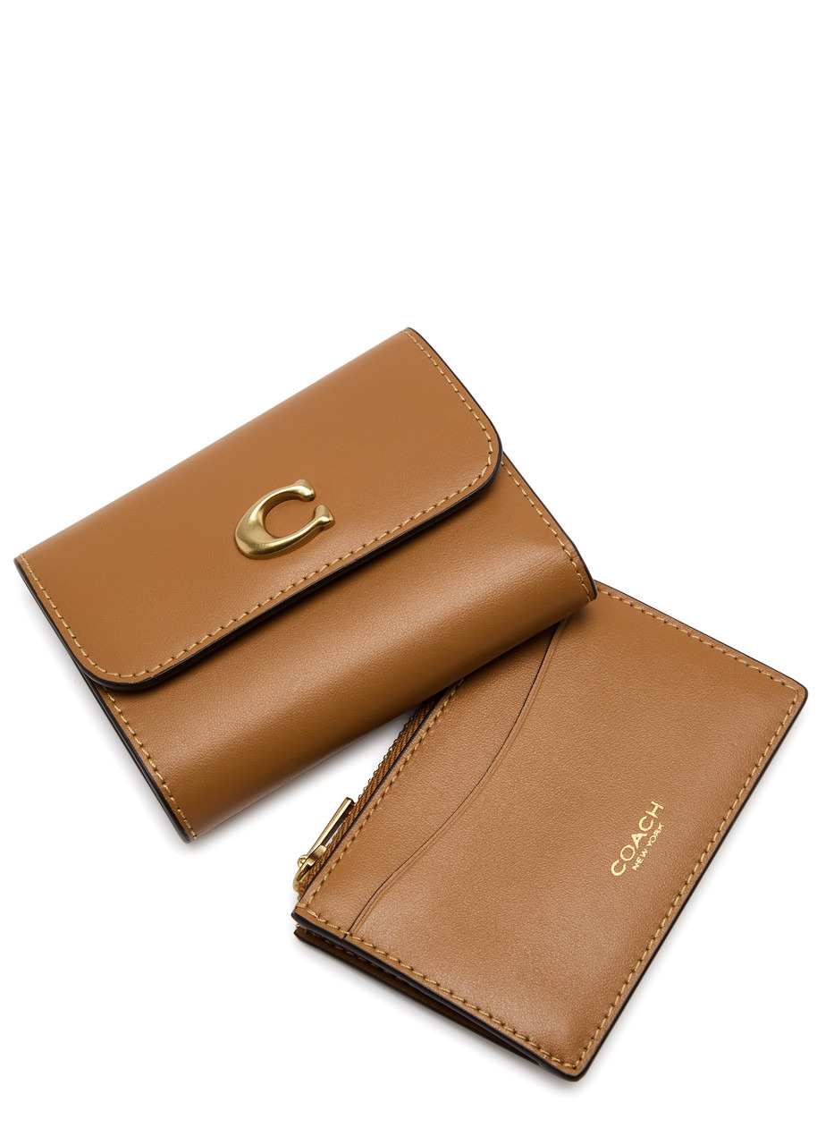 Coach Logo Leather Wallet - 3