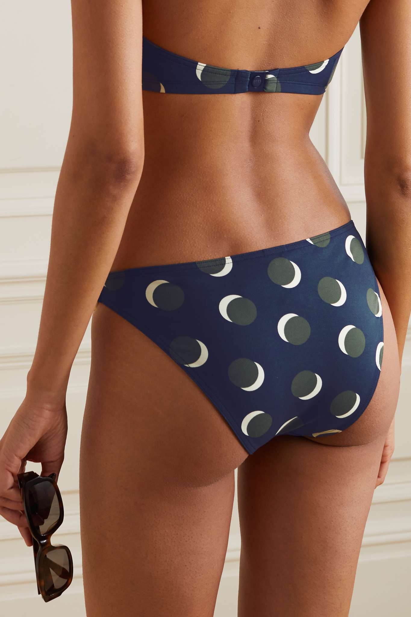 Brume Lune printed bikini briefs - 3
