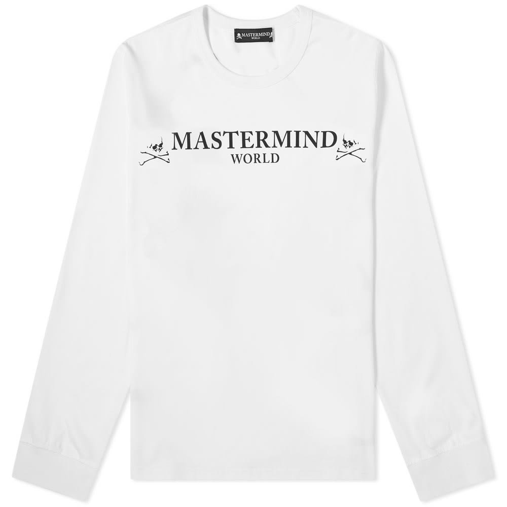 MASTERMIND WORLD Long Sleeve Printed Skull Tee - 1