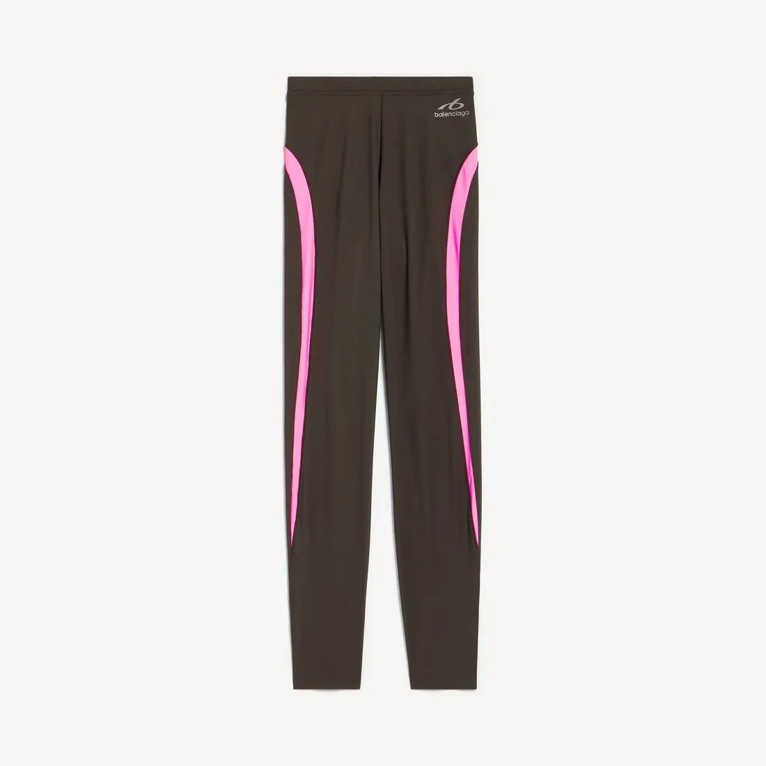 Women's Techwear Leggings in Khaki/brown/neon Pink - 1