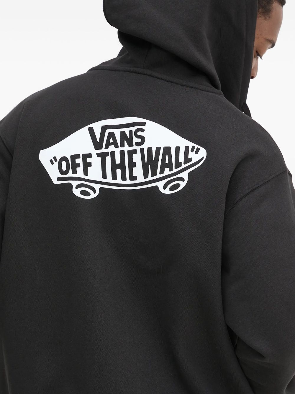 logo-print zip-up hoodie - 5