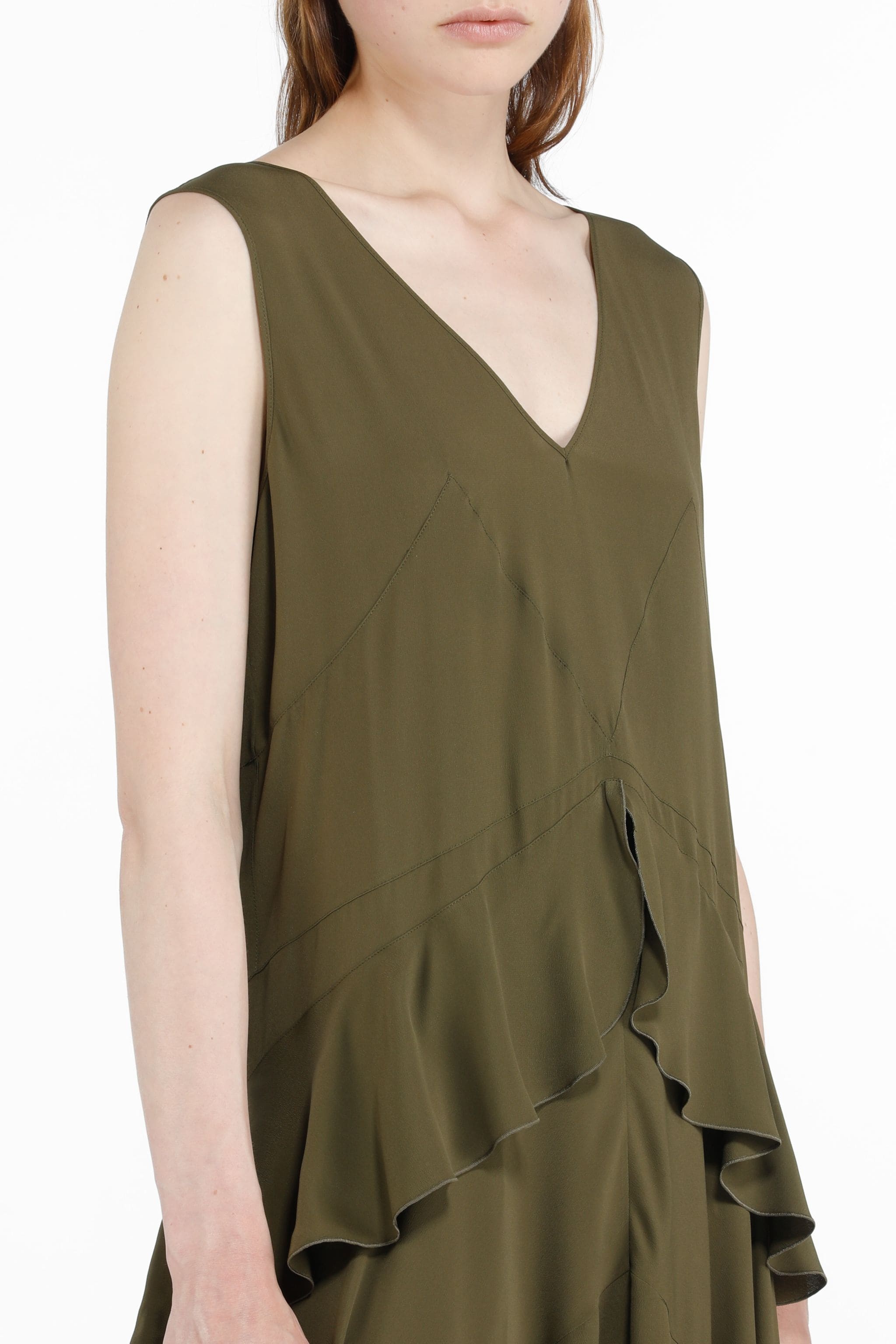 RUFFLED DRESS - 4