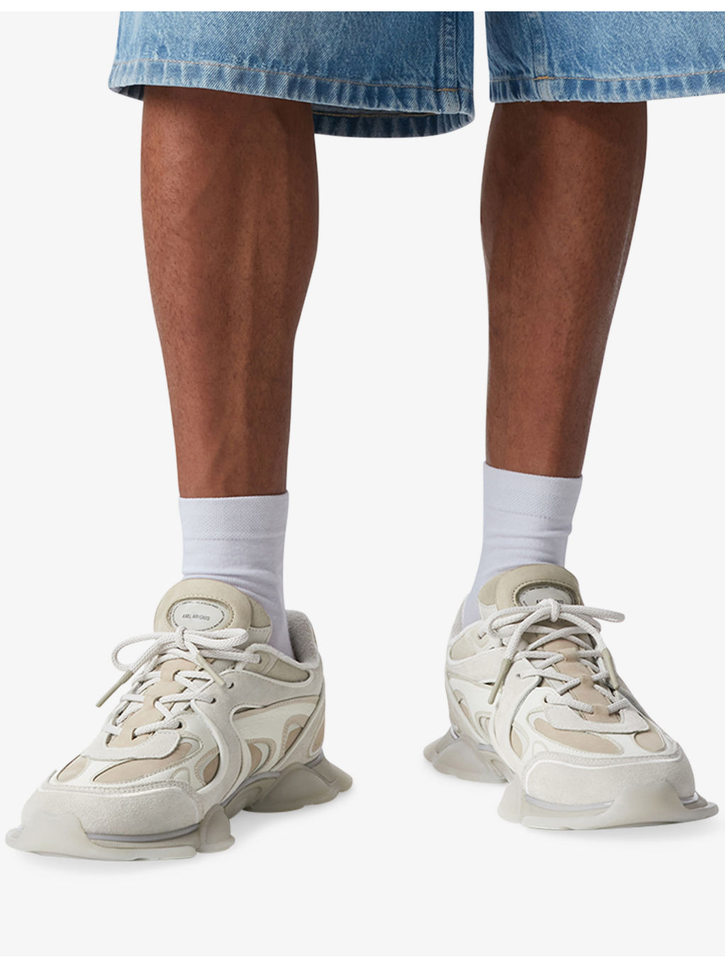 Eris Leather and Suede Trainers - 2