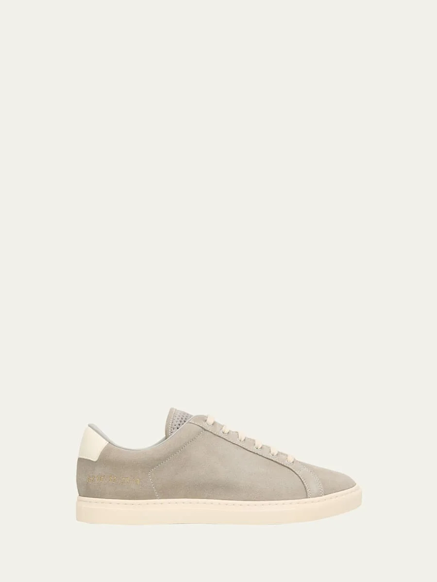 Retro Vintage Suede Sneakers - 1