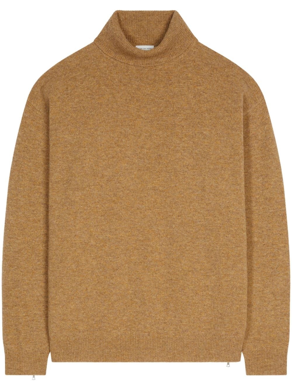 roll-neck wool jumper - 1