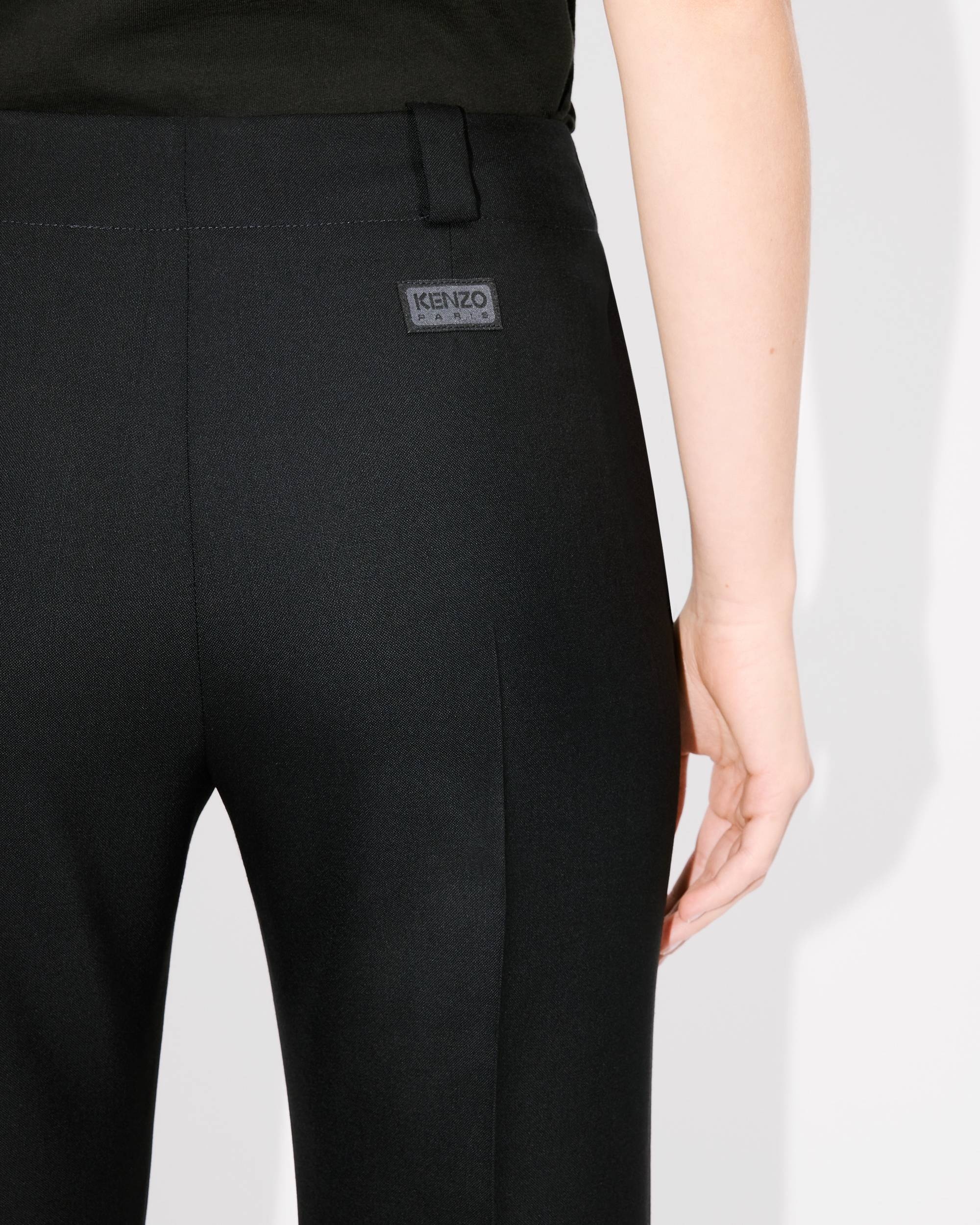 Cropped pants in virgin wool - 7