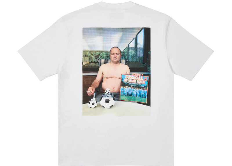 PALACE Palace Juergen Teller 3 T-shirt White outlook