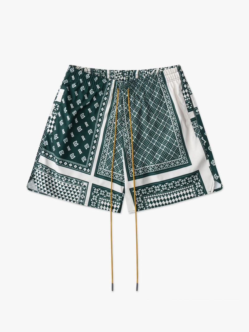 CARD PRINT SWIM TRUNK 1
