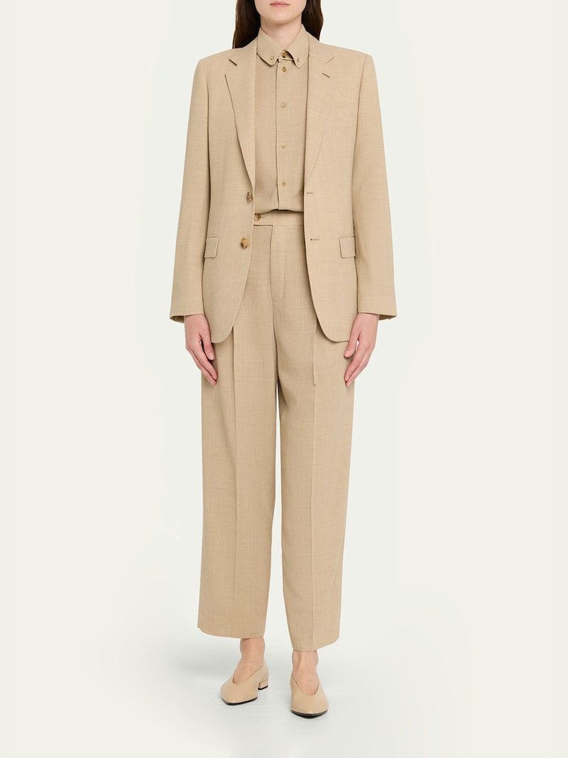 Loro Piana Joris Virgin Wool Trousers outlook