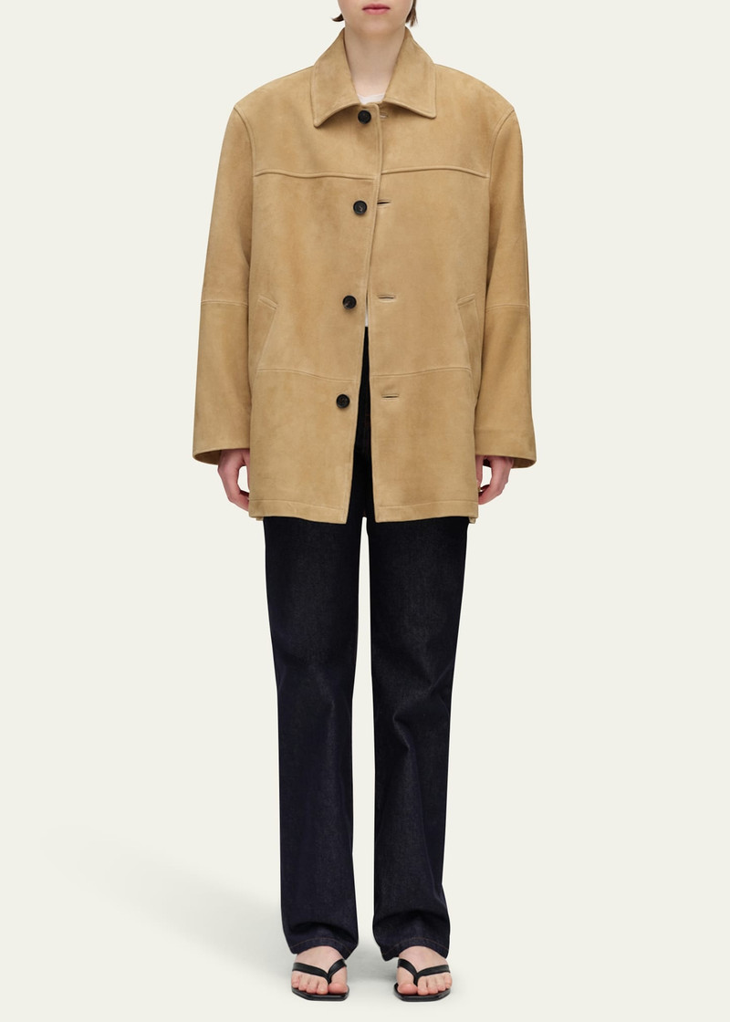 Dunst Suede Jacket, Unisex outlook