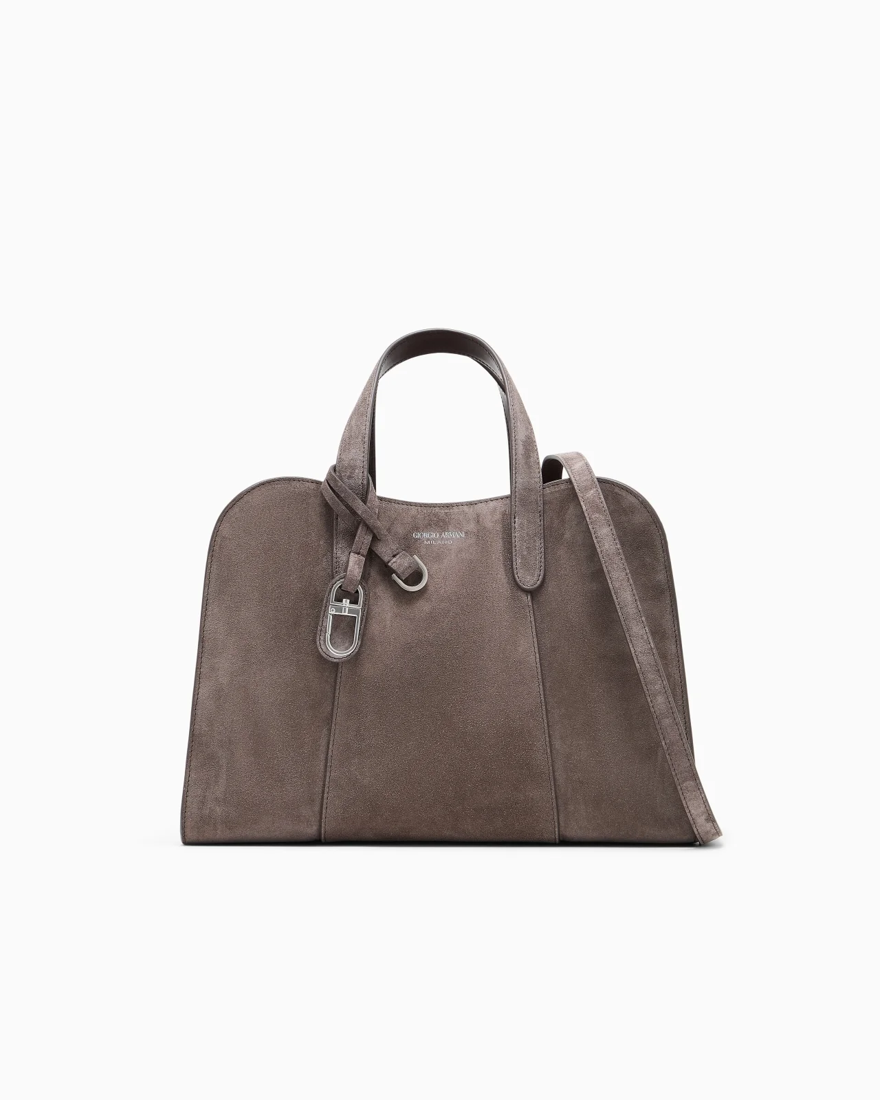 HANDBAG IN SPLIT LEATHER - 1